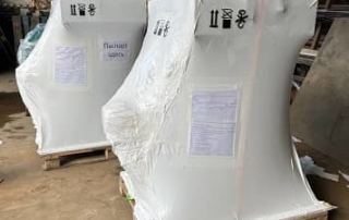 Упаковка оборудования в термоусадочную пленку