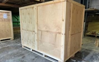 Фанерная упаковка для оборудования