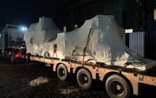 Упаковка станков для транспортировки