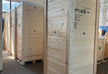 Упаковка оборудования в Тамбове — готовые грузовые места