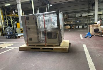Упаковка ротора и оборудования